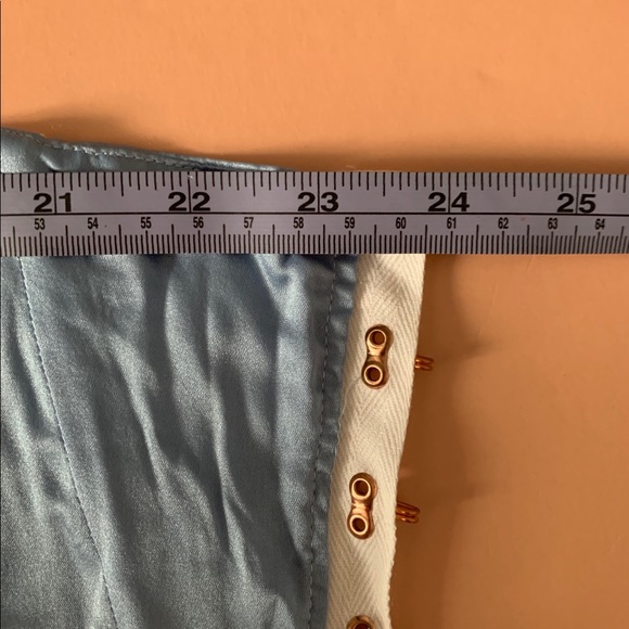 For love and lemons- Lucy Eye Hook Silk Corset - Picture 3 of 4